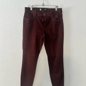 Kut from the Kloth Deep Red Jeans